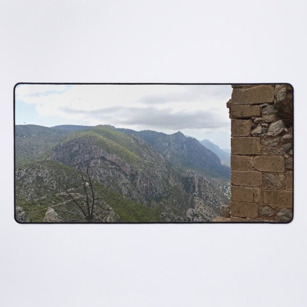 Item preview, Mount Olympus from St. Hilarion Castle, North Cyprus designed and sold by Ksaavet.
