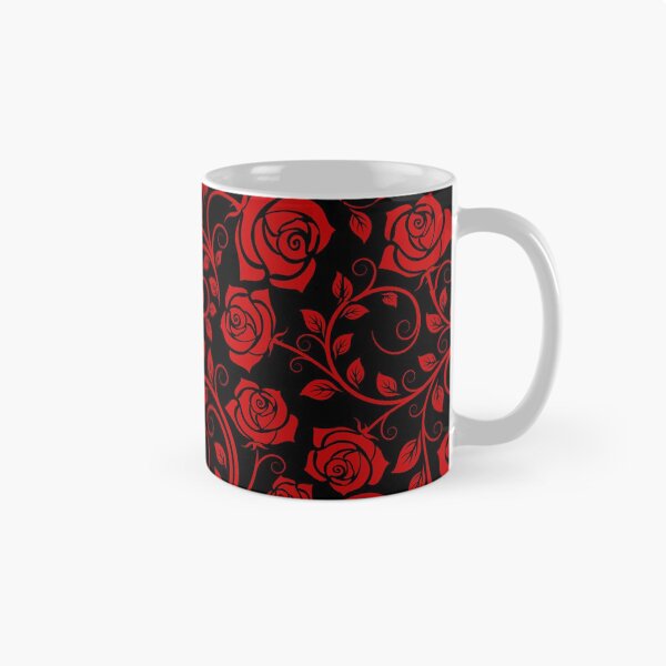 Item preview, Red roses floral pattern designed and sold by Dear-Ashlin.