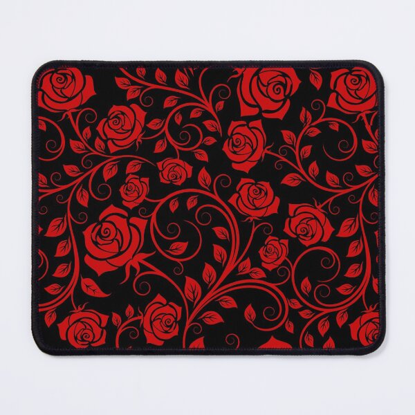 Item preview, Red roses floral pattern designed and sold by Dear-Ashlin.