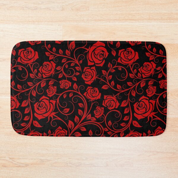 Item preview, Red roses floral pattern designed and sold by Dear-Ashlin.