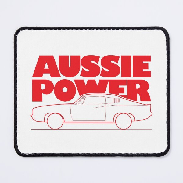 Item preview, Aussie Power - Valiant Charger (Red) designed and sold by Justin Ellis.
