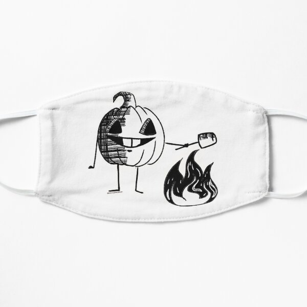 PumpkinMarshmallow Flat Mask