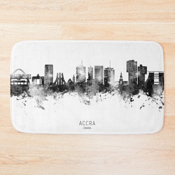 Item preview, Accra Ghana Skyline designed and sold by ArtPrints.