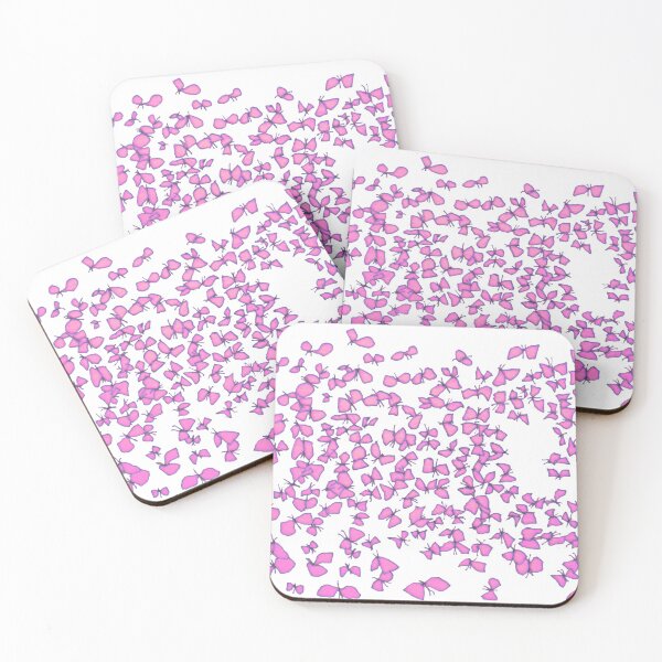 Item preview, A Rabble (of Butterflies) in Deep Pink designed and sold by davidgoble.