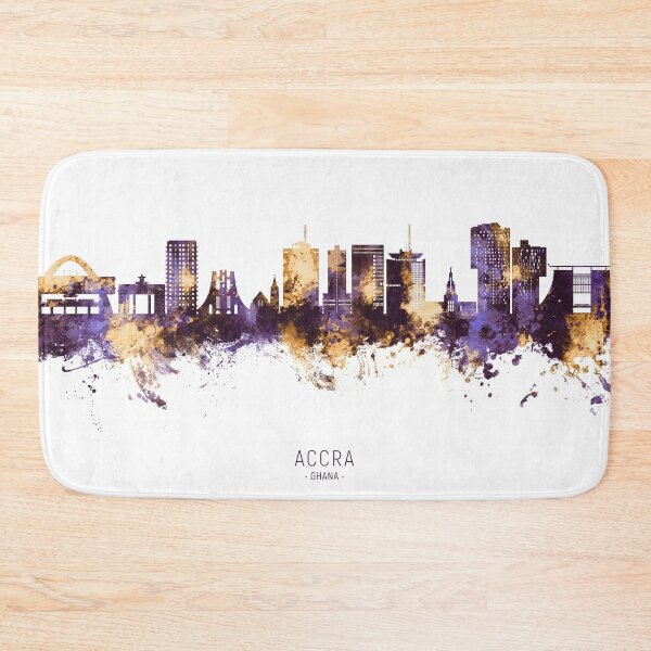 Item preview, Accra Ghana Skyline designed and sold by ArtPrints.