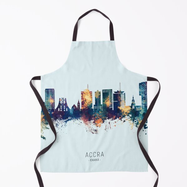 Item preview, Accra Ghana Skyline designed and sold by ArtPrints.