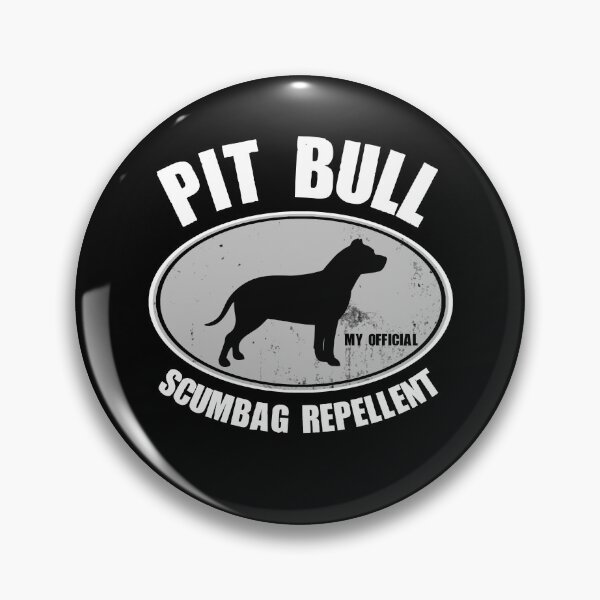 Item preview, Funny Pit Bull My Official Scumbag Repellent Gift designed and sold by Guarddogdrive.