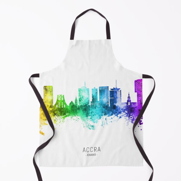 Item preview, Accra Ghana Skyline designed and sold by ArtPrints.
