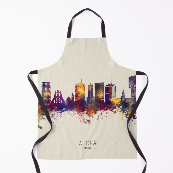 Item preview, Accra Ghana Skyline designed and sold by ArtPrints.