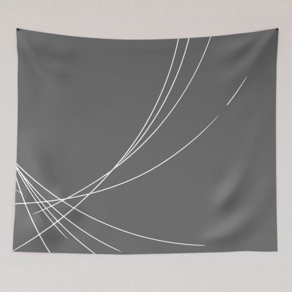 Item preview, "Cool lines artwork" - gray designed and sold by MC Art Studio.