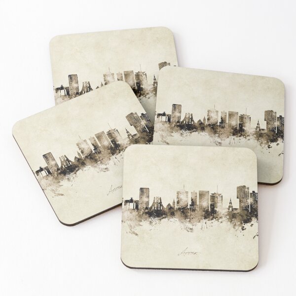 Item preview, Accra Ghana Skyline designed and sold by ArtPrints.