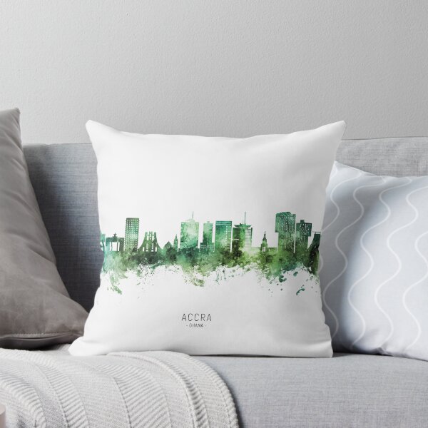 Item preview, Accra Ghana Skyline designed and sold by ArtPrints.