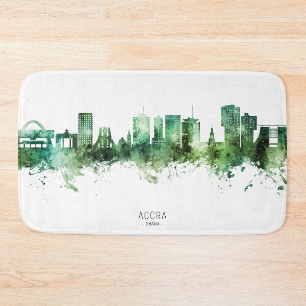 Item preview, Accra Ghana Skyline designed and sold by ArtPrints.