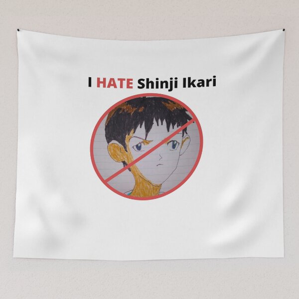 Item preview, I hate Shinji Ikari designed and sold by Listrenect.
