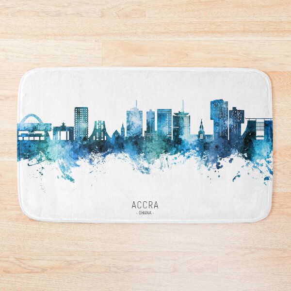 Item preview, Accra Ghana Skyline designed and sold by ArtPrints.