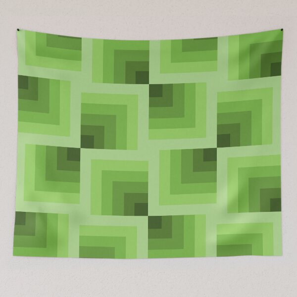 Item preview, Green Gradient Squares designed and sold by Eric Rasmussen.