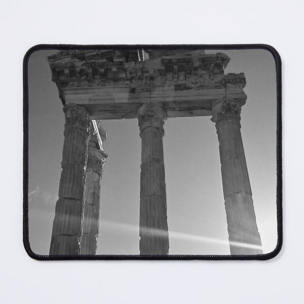 Item preview, Pergamon Acropolis in Izmir Turkey B&W designed and sold by Ksaavet.