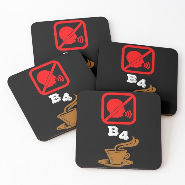 Item preview, No Talking Before Coffee designed and sold by GuwdTCo.