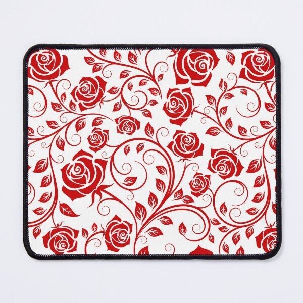 Item preview, Red roses floral pattern designed and sold by Dear-Ashlin.
