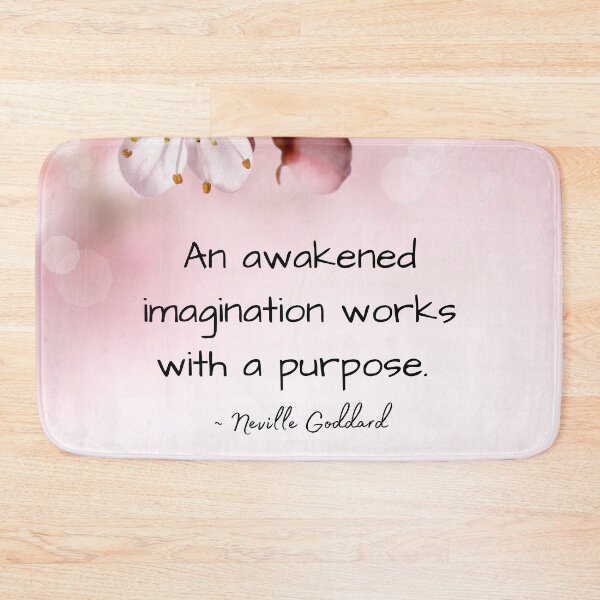 Item preview, Neville Goddard Quote, Awakened Imagination, Law of Assumption Quote designed and sold by MamaSweetea.