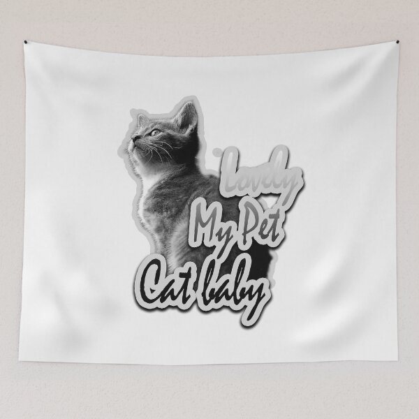 Item preview, cat tree for large cat, Lovey My Pet, Cat Baby, Pet Lover designed and sold by Kenvis-edu.