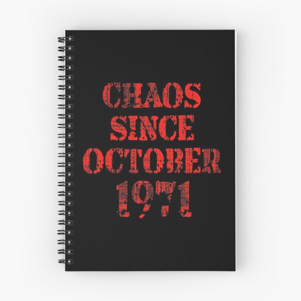 Item preview, 50 birthday Chaos since october 1971 designed and sold by Dubbra.