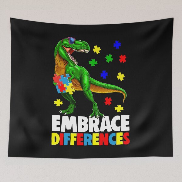 Item preview, Embrace Difference Autism designed and sold by Bendthetrend.