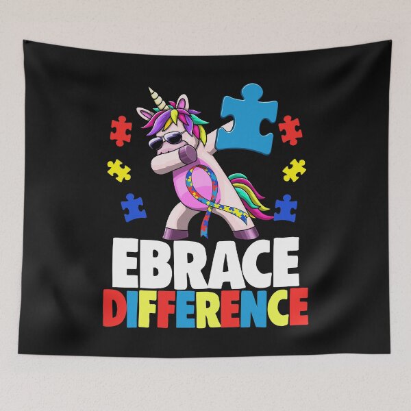 Item preview, Embrace Difference Autism designed and sold by Bendthetrend.