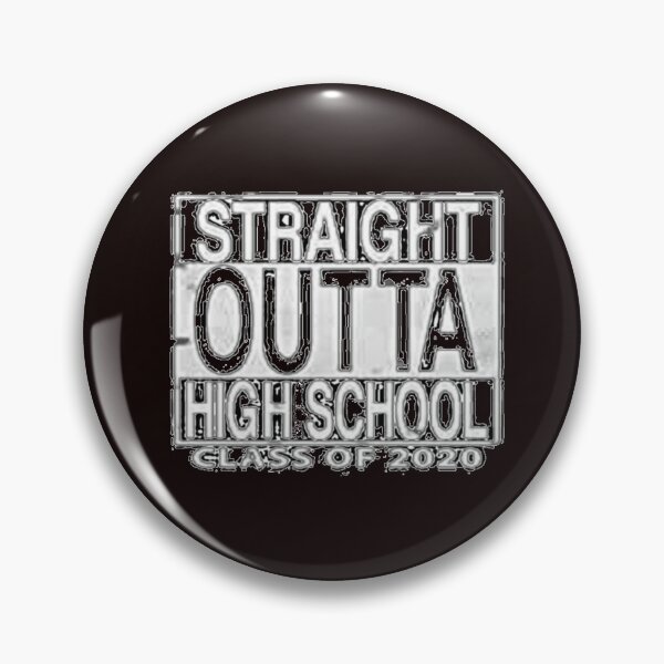 Item preview, STRAIGHT OUTTA HIGH SCHOOL Class Of 2022 Graduation Gift T-Shirt designed and sold by aramida.