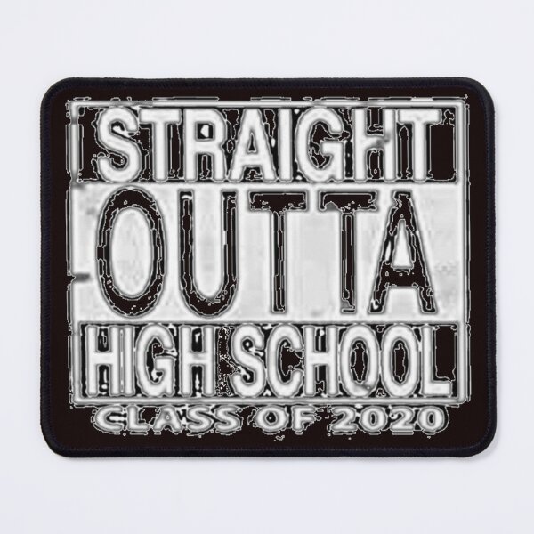 Item preview, STRAIGHT OUTTA HIGH SCHOOL Class Of 2022 Graduation Gift T-Shirt designed and sold by aramida.