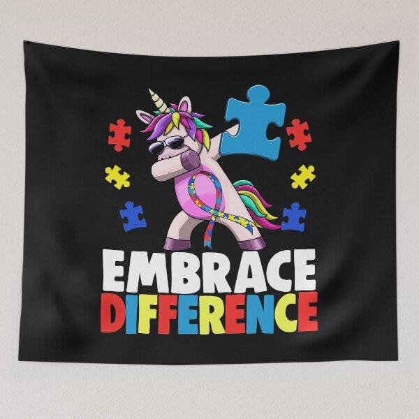 Item preview, Embrace Difference Autism designed and sold by Bendthetrend.