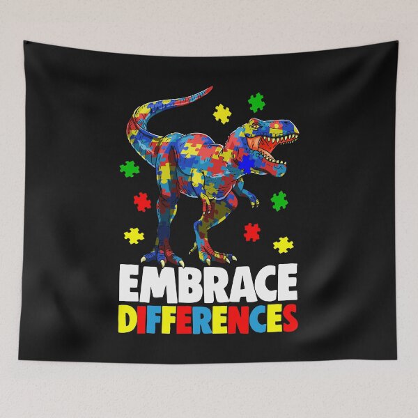 Item preview, Embrace Difference Autism designed and sold by Bendthetrend.