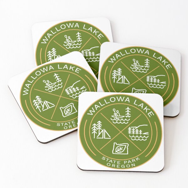 Item preview, Wallowa Lake State Park Heraldic Logo designed and sold by VanyaKar.