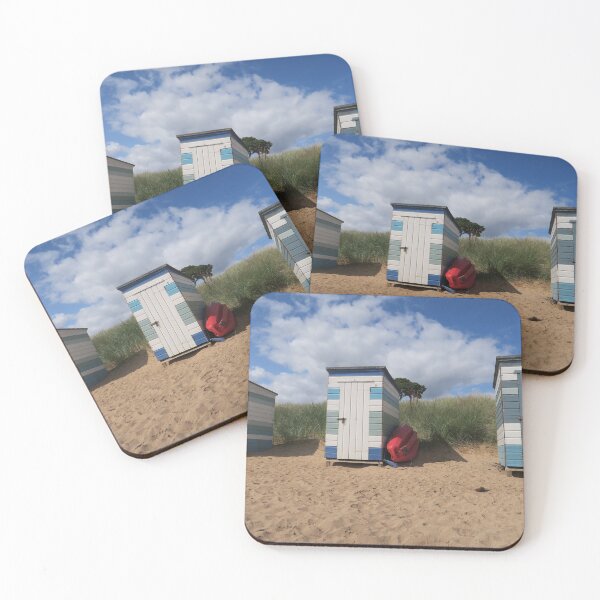 Item preview, Charming beach huts in Elie! designed and sold by S-and-W-4ever.