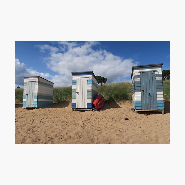 Item preview, Charming beach huts in Elie! designed and sold by S-and-W-4ever.