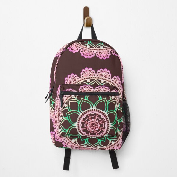 Item preview, Pink And Green Mandala Floral Pattern designed and sold by Zareen Sayyed.