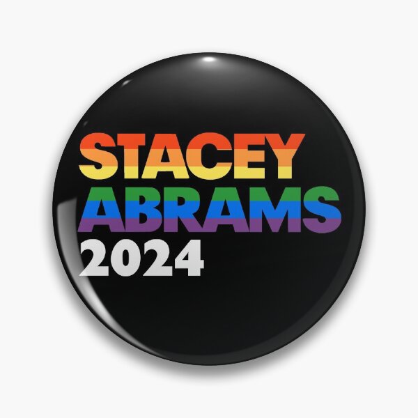 Item preview, Stacey Abrams 2026 LGBT Rainbow Design: Stacy Abrams For President designed and sold by YikesForever.