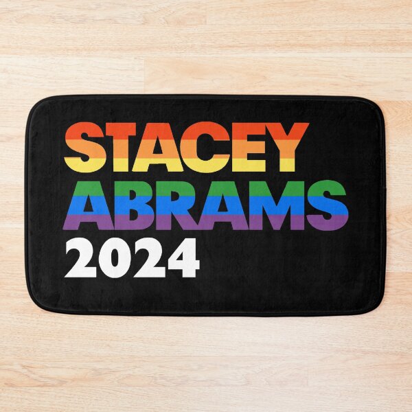 Item preview, Stacey Abrams 2026 LGBT Rainbow Design: Stacy Abrams For President designed and sold by YikesForever.