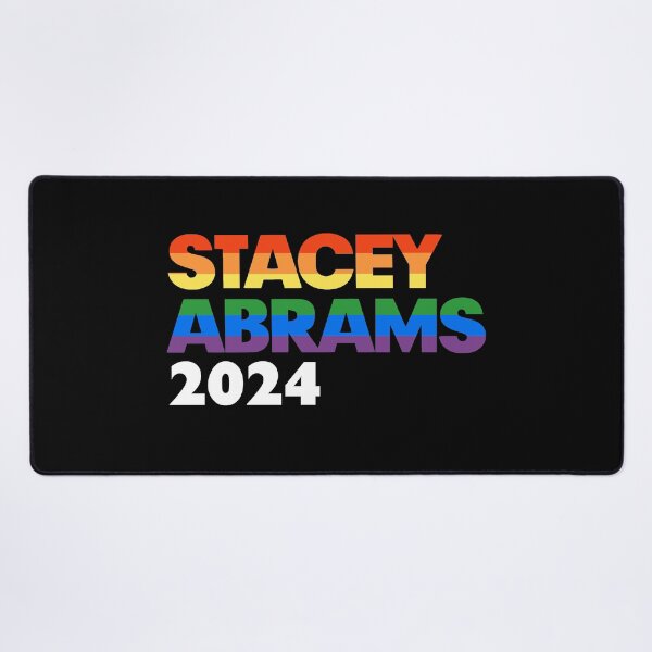 Item preview, Stacey Abrams 2026 LGBT Rainbow Design: Stacy Abrams For President designed and sold by YikesForever.