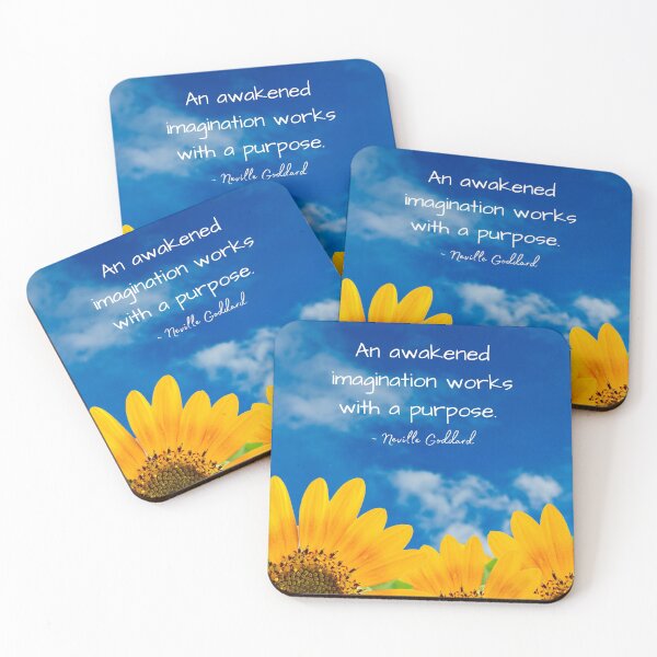 Item preview, Neville Goddard Quote, Awakened Imagination, Law of Assumption Quote designed and sold by MamaSweetea.