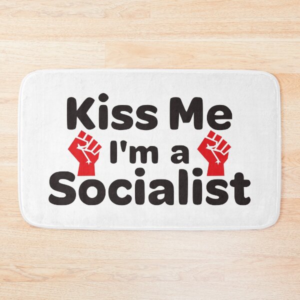 Item preview, Kiss Me I'm a Socialist designed and sold by cangurojoe.