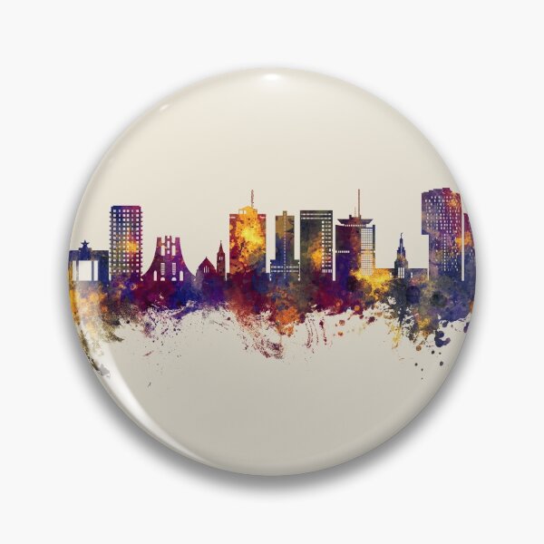 Item preview, Accra Ghana Skyline designed and sold by ArtPrints.