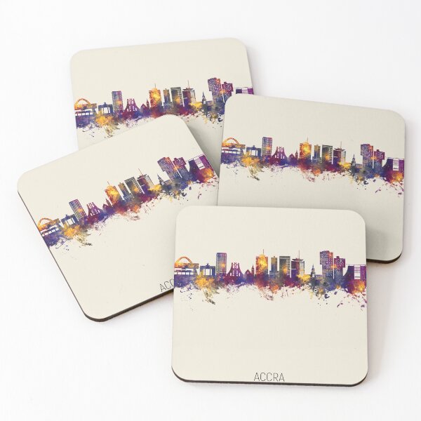 Item preview, Accra Ghana Skyline designed and sold by ArtPrints.