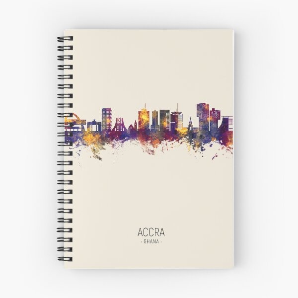 Artikelvorschau, Accra Ghana Skyline entworfen und verkauft von ArtPrints.