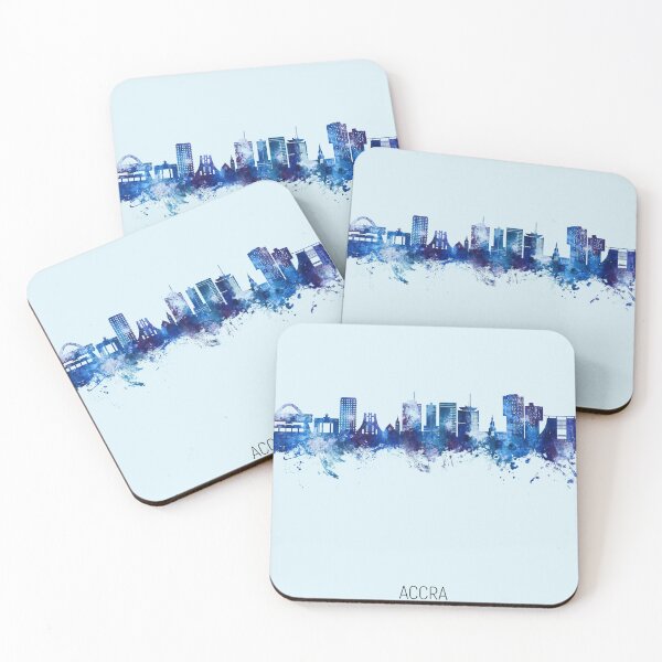 Item preview, Accra Ghana Skyline designed and sold by ArtPrints.