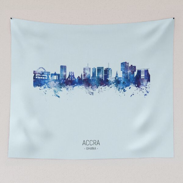Item preview, Accra Ghana Skyline designed and sold by ArtPrints.