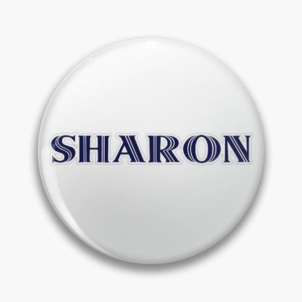 Item preview, SHARON - Nametag for SHARON Roman Style in Blue designed and sold by ferretmaes.