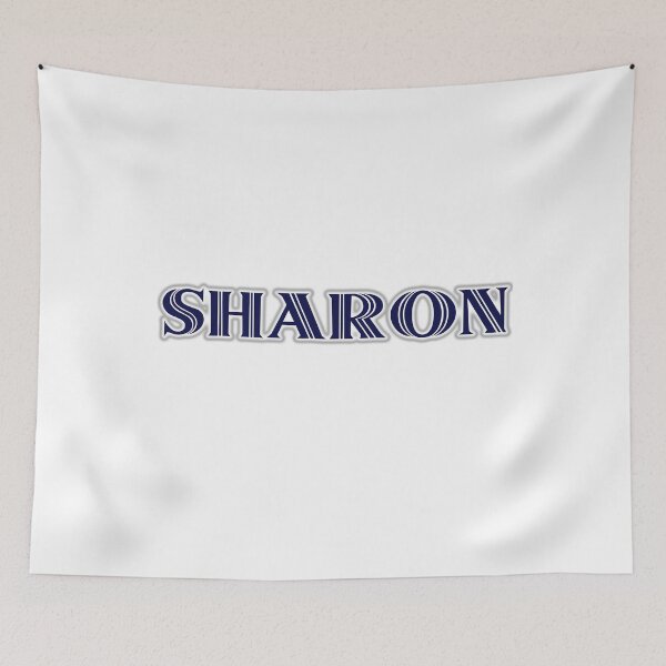 Item preview, SHARON - Nametag for SHARON Roman Style in Blue designed and sold by ferretmaes.