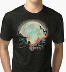 Camiseta de tejido mixto Noche animada