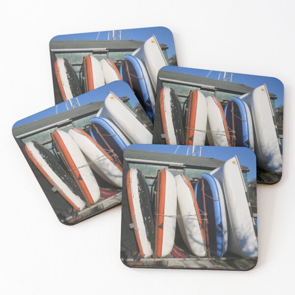 Item preview, Colourful boats in Aberdour Harbour designed and sold by S-and-W-4ever.